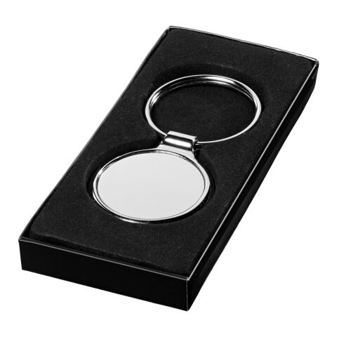 Orlene runder Schlüsselanhänger Standard | silber | ohne Werbeanbringung | Nicht verfügbar | Nicht verfügbar | Nicht verfügbar