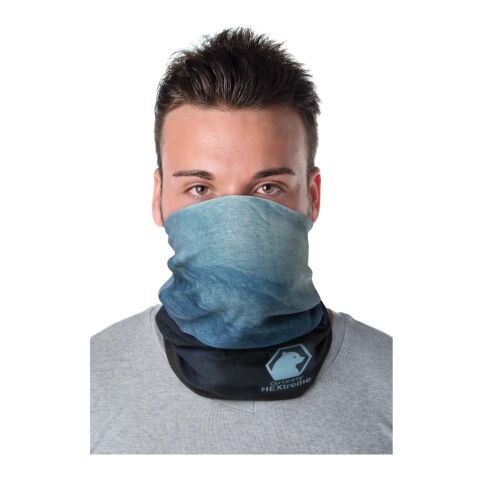 Lara Sublimation-Multi-Schal mit Fleece-Schicht und Säumen navy | Nicht verfügbar | Sublimation | Vorderseite | 250 mm x 500 mm