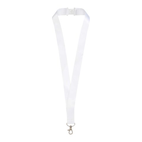 Liv Verstellbares Sublimation Lanyard weiss | ohne Werbeanbringung | Nicht verfügbar | Nicht verfügbar
