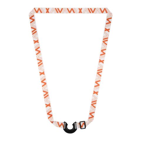 Lian Sublimation Lanyard mit Flaschenhalter schwarz-weiss | ohne Werbeanbringung | Nicht verfügbar | Nicht verfügbar