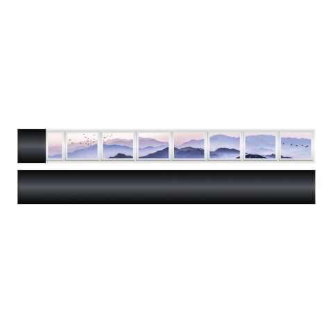 RFX™ 43,5 cm reflektierendes PVC Band weiss | Digitaldruck | Vorderseite (Unter Der Reflektierenden Schicht) | 44 mm x 37 mm