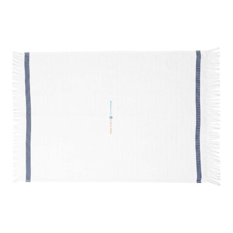 Werbeartikel Citizen Green Seachic 150 g/m² Fouta – navy – mit Logo bedruckt