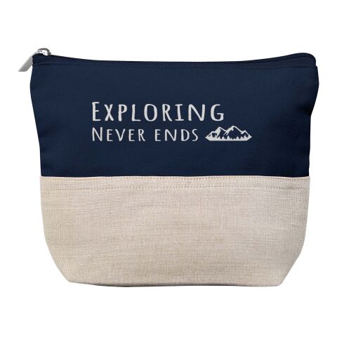 Werbeartikel Citizen Green Today Reisetasche – navy – mit Logo bedruckt