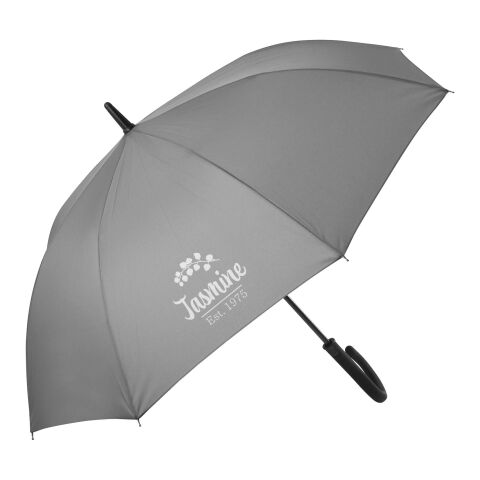 Werbeartikel Citizen Green Elegant Golf Stadtschirm – grau – mit Logo bedruckt