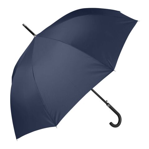 48h Express-Druck Werbeartikel Citizen Green Libeccio 24" recycelter, windfester Regenschirm – navy – mit Logo bedruckt