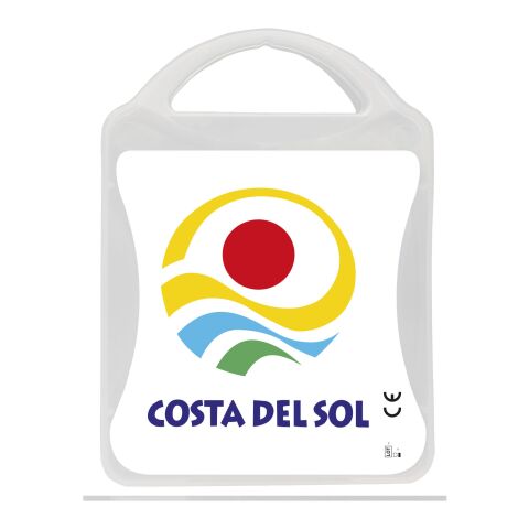 Werbeartikel MyKit Sport – absolutes weiss  – mit Logo bedruckt