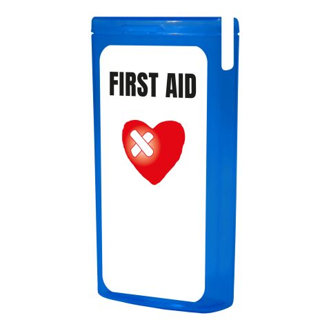 MiniKit Erste-Hilfe Standard | mittelblau | ohne Werbeanbringung | Nicht verfügbar | Nicht verfügbar