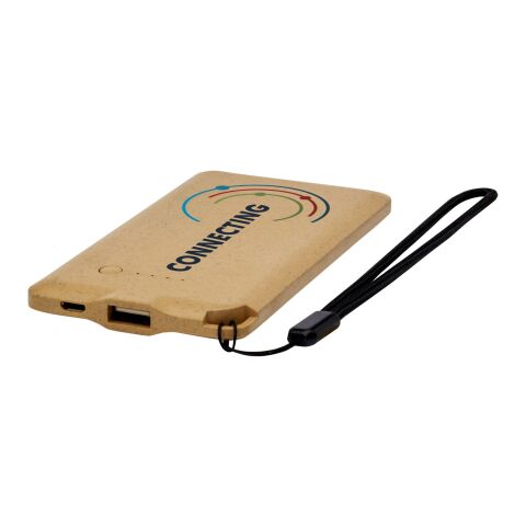 Eco Powerbank 4000 mAh natur | 4000mAh | ohne Werbeanbringung | Nicht verfügbar | Nicht verfügbar