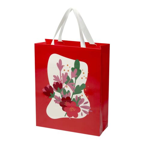 Smartfold Papiertüte, 230 g/m², mit Bandgriffen und matter Laminierung – 31 x 12 x 39 cm