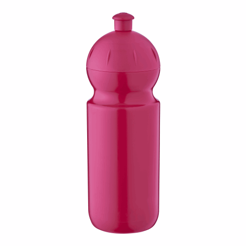 Werbeartikel Bulb Flasche B1.GREEN 500 ml – Pink – mit Logo bedruckt