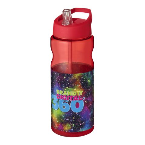 H2O Base® 650 ml Sportflasche mit Ausgussdeckel rot | ohne Werbeanbringung | Nicht verfügbar | Nicht verfügbar