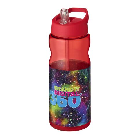 H2O Base® 650 ml Sportflasche mit Ausgussdeckel rot | ohne Werbeanbringung | Nicht verfügbar | Nicht verfügbar