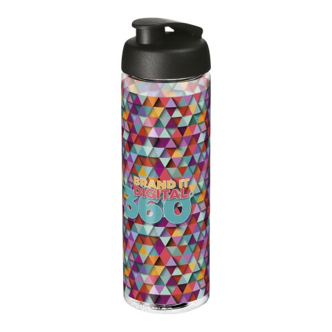 H2O Vibe 850 ml Sportflasche mit Klappdeckel weiss-schwarz | ohne Werbeanbringung | Nicht verfügbar | Nicht verfügbar