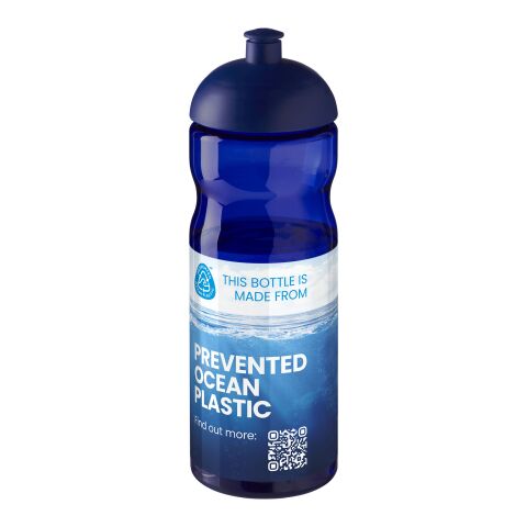 H2O Eco 650 ml Sportflasche mit Stülpdeckel mittelblau | ohne Werbeanbringung | Nicht verfügbar | Nicht verfügbar