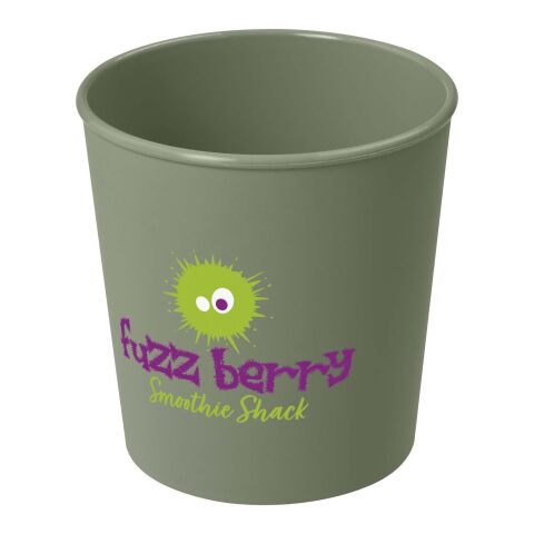 Nachhaltiger Werbeartikel Americano® Switch 200 ml Becher – heather grün – mit Logo bedruckt