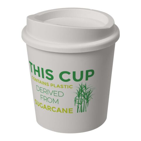 Americano® Switch Renew 200 ml Becher mit Deckel elfenbeinweiß | 1-farbiger Siebdruck | rundum | 212 mm x 40 mm