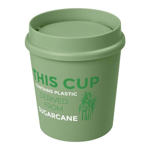 Werbeartikel Americano® Switch Renew 200 ml Becher mit 360°-Deckel – seaglass green – mit Logo bedruckt