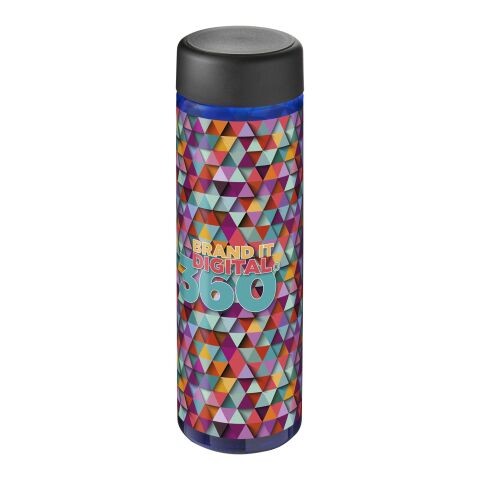 H2O Vibe 850 ml Sportflasche mit Drehdeckel blau-schwarz | ohne Werbeanbringung | Nicht verfügbar | Nicht verfügbar