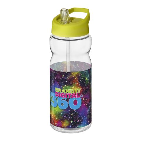 H2O Active® Base Tritan™ 650 ml Sportflasche mit Ausgussdeckel weiß-limettengrün | ohne Werbeanbringung | Nicht verfügbar | Nicht verfügbar