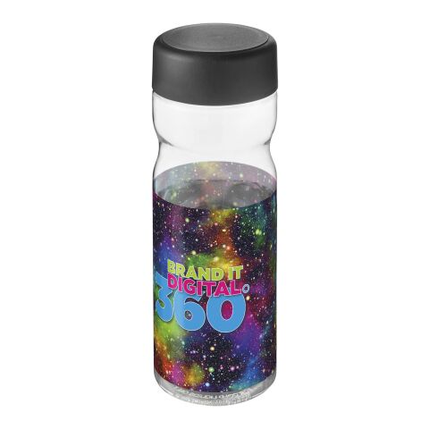 H2O Active® Base Tritan™ 650-ml-Sportflasche mit Drehdeckel weiss-schwarz | ohne Werbeanbringung | Nicht verfügbar | Nicht verfügbar