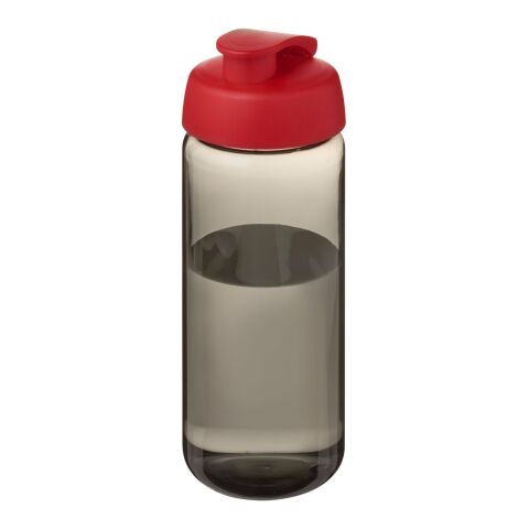 H2O Active® Octave Tritan™ 600-ml-Sportflasche mit Klappdeckel kohle-rot | ohne Werbeanbringung | Nicht verfügbar | Nicht verfügbar