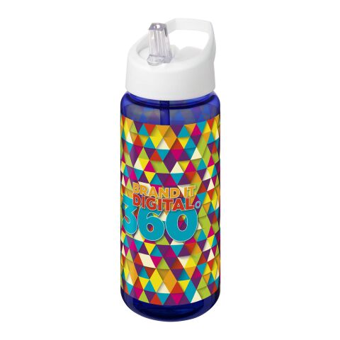 H2O Active® Octave Tritan™ 600 ml Sportflasche mit Ausgussdeckel blau-weiss | ohne Werbeanbringung | Nicht verfügbar | Nicht verfügbar