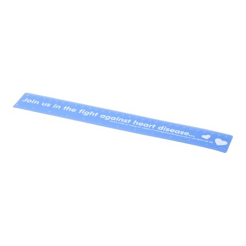 Rothko 30 cm PP Lineal blau mattiert | ohne Werbeanbringung | Nicht verfügbar | Nicht verfügbar