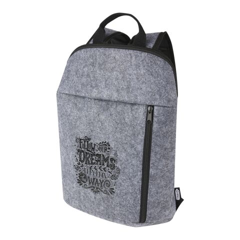 Felta Kühlrucksack aus GRS-recyceltem Filz 7 L Standard | mittelgrau | ohne Werbeanbringung | Nicht verfügbar | Nicht verfügbar | Nicht verfügbar