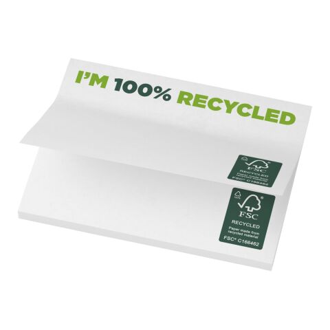 Sticky-Mate® recycelte Haftnotizen 100 x 75 mm weiß | 25 pages | ohne Werbeanbringung | Nicht verfügbar | Nicht verfügbar