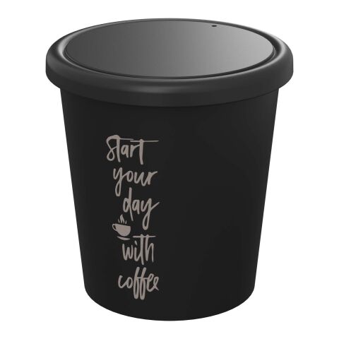 Americano® Piccolo 100 ml Becher mit Deckel schwarz | ohne Werbeanbringung | Nicht verfügbar | Nicht verfügbar