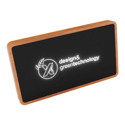 SCX.design P36 5000 mAh kabellose Powerbank mit Leuchtlogo Standard | schwarz | ohne Werbeanbringung | Nicht verfügbar | Nicht verfügbar