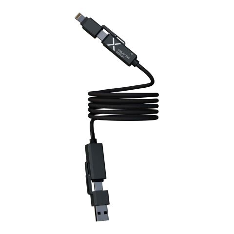 SCX.design C59&nbsp;100 W magnetisches Silikon Ladekabel Standard | schwarz | ohne Werbeanbringung | Nicht verfügbar | Nicht verfügbar