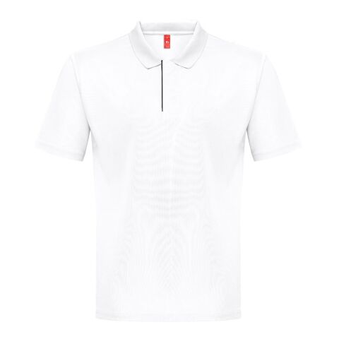 THC DYNAMIC WH. Technisches Poloshirt für Herren weiss