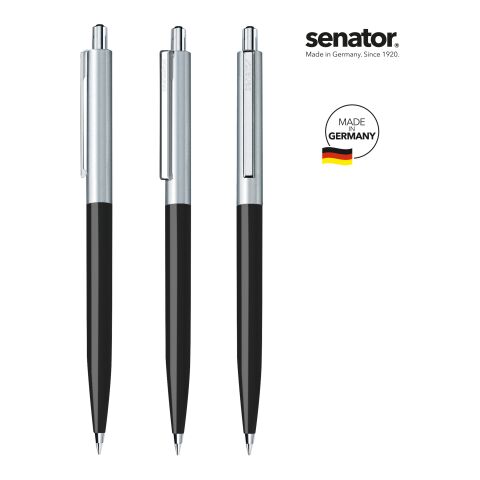 senator Point Metal Druckkugelschreiber schwarz | ohne Werbeanbringung | ohne Werbeanbringung | Nicht verfügbar