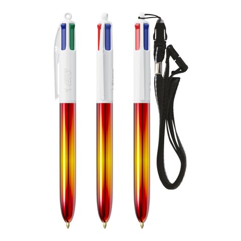 BIC® 4 Colours® Flags Collection mit Lanyard