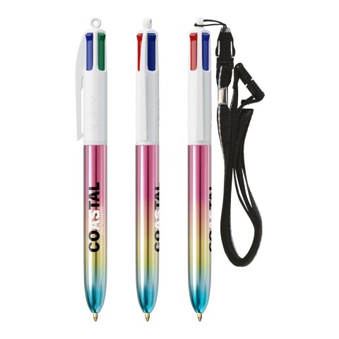 BIC® 4 Colours® Gradient + Lanyard