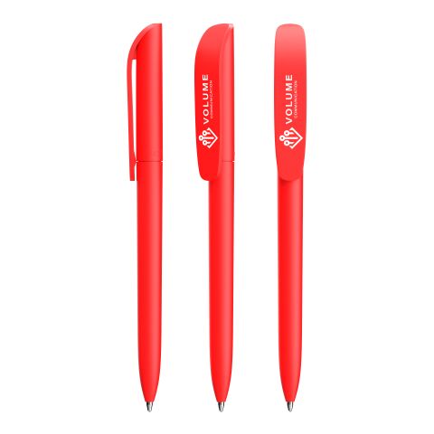 Werbeartikel BIC® Super Clip Soft – rot – mit Logo bedruckt