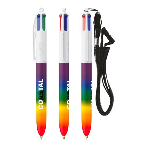BIC® 4 Colours® Rainbow Decor + Lanyard