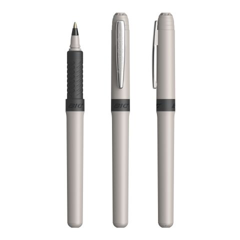 Werbeartikel BIC Grip Roller – grau-hellgrau – mit Logo bedruckt