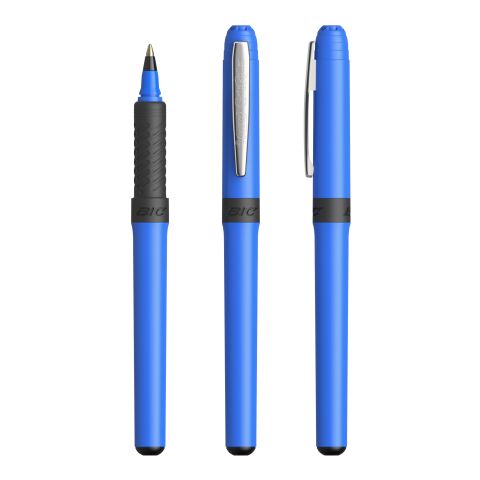 Werbeartikel BIC Grip Roller – Hellblau-hellgrau – mit Logo bedruckt