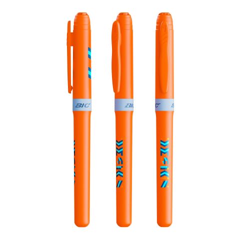Werbeartikel BIC® Brite Liner® Grip Leuchtmarker – Orange – mit Logo bedruckt