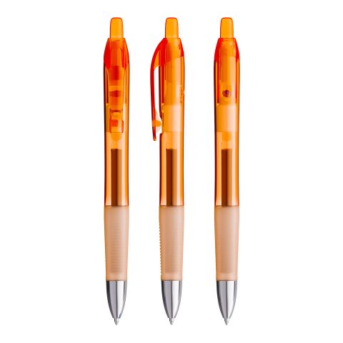 BIC® Intensity® Gel Clic Orange | blaue Tinte | 1-farbiger Siebdruck | Schaft-Gegenüber vom Clip | 16.00 mm x 40.00 mm