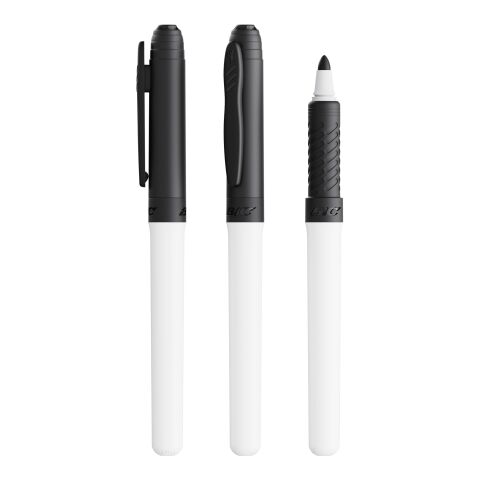 BIC® Velleda® White Board Marker Grip Weiß-Schwarz | ohne Werbeanbringung | Nicht verfügbar | Nicht verfügbar