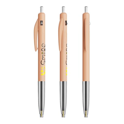 Werbeartikel BIC® M10® Clic Druckkugelschreiber – orange – mit Logo bedruckt