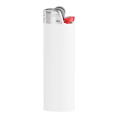 Werbeartikel BIC® J26 Feuerzeug – weiss – mit Logo bedruckt