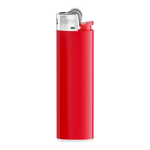 Werbeartikel BIC® J23 Feuerzeug – rot – mit Logo bedruckt