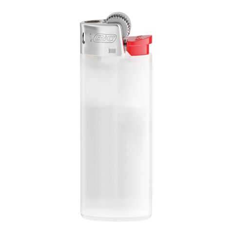 Werbeartikel BIC® J25 Standard Feuerzeug – weiss – mit Logo bedruckt