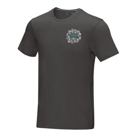 Azurite Herren GOTS T-Shirt Standard | storm grey | S | ohne Werbeanbringung | Nicht verfügbar | Nicht verfügbar | Nicht verfügbar