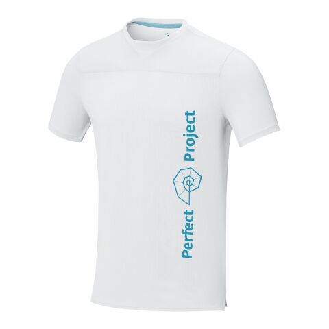 Borax Cool Fit T-Shirt aus recyceltem  GRS Material für Herren Standard | weiß | L | ohne Werbeanbringung | Nicht verfügbar | Nicht verfügbar | Nicht verfügbar