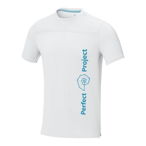 Borax Cool Fit T-Shirt aus recyceltem GRS Material für Herren Standard | weiss | L | ohne Werbeanbringung | Nicht verfügbar | Nicht verfügbar | Nicht verfügbar